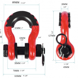 Off Road Bow Shackles